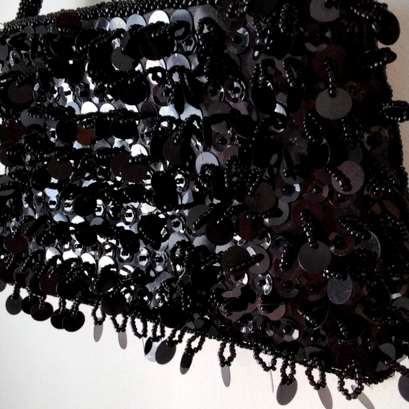 Bijoux Terner sequin evening bag - Picture 2 of 10